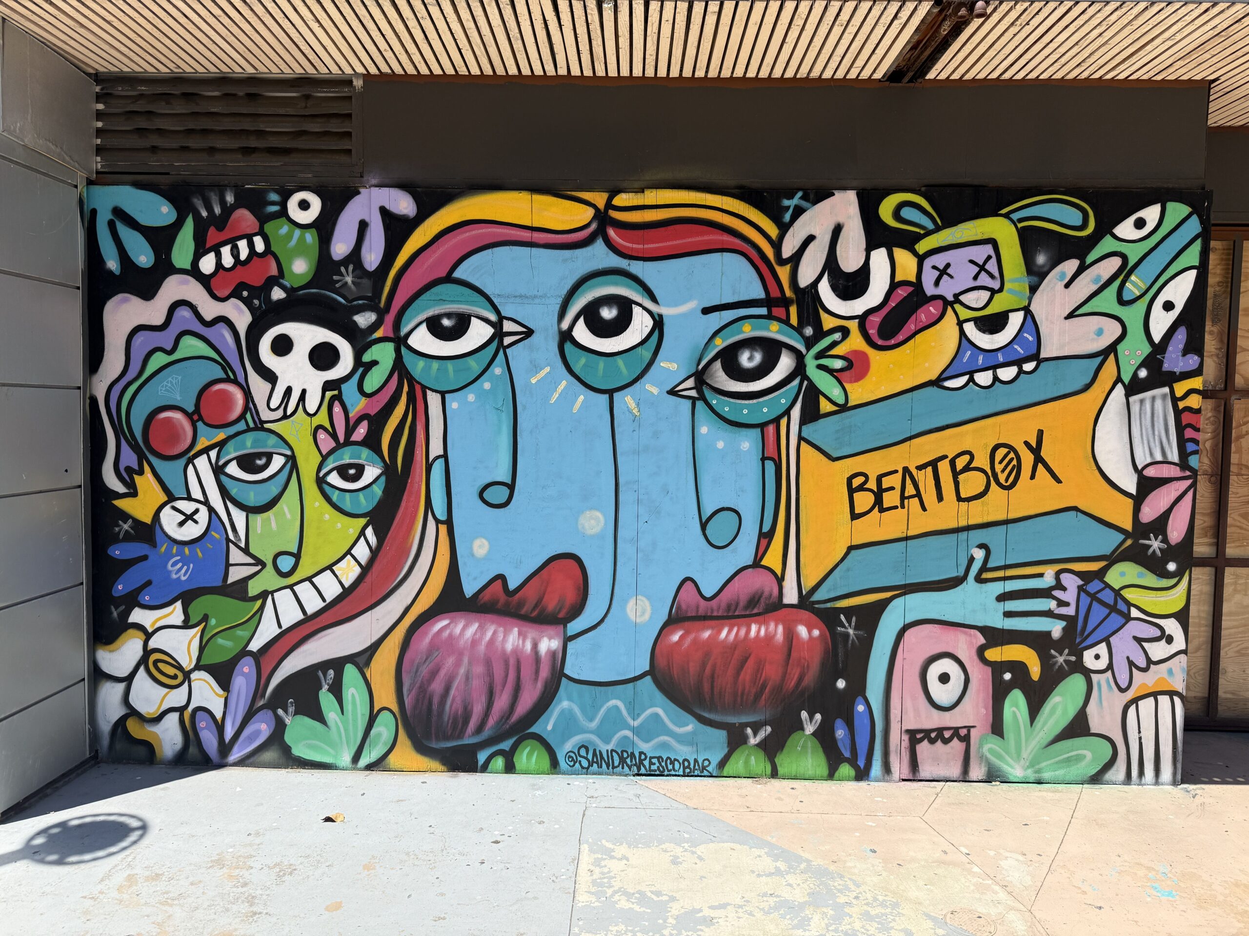 SANDRARESCOBAR — Full Colour Surrealist Mural